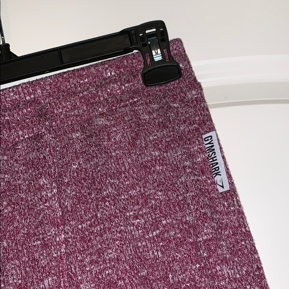Gymshark Slounge Leggings Burgundy Small